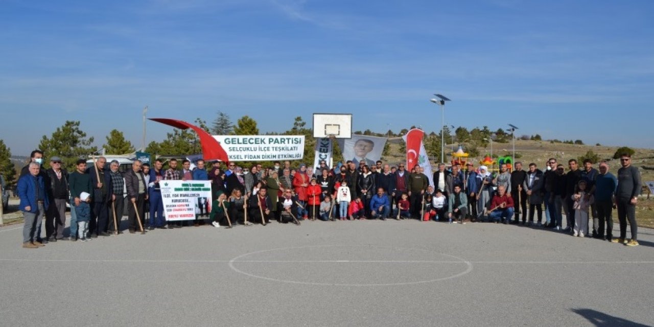 Gelecek Selçuklu'dan 2. fidan dikme etkinliği