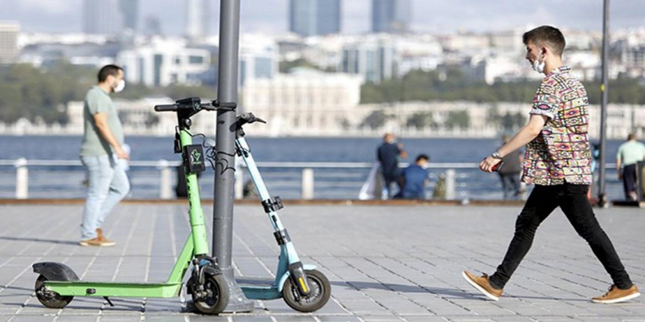 E-scooterlar büyükşehirlerde kullanıcılardan yoğun ilgi görüyor