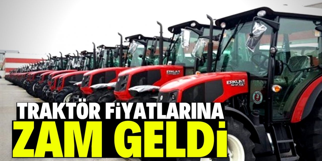 Yerli üretim traktör 400 bin lira oldu