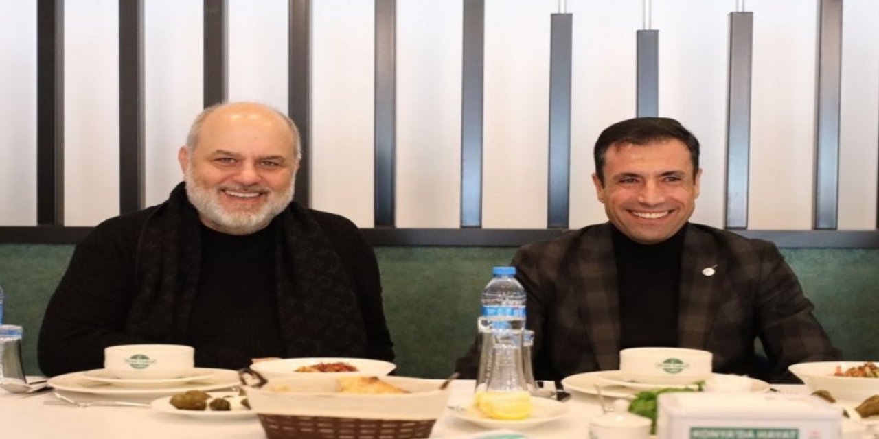 Konyaspor kulübü Çaykur Rizespor'u yemekte ağırladı