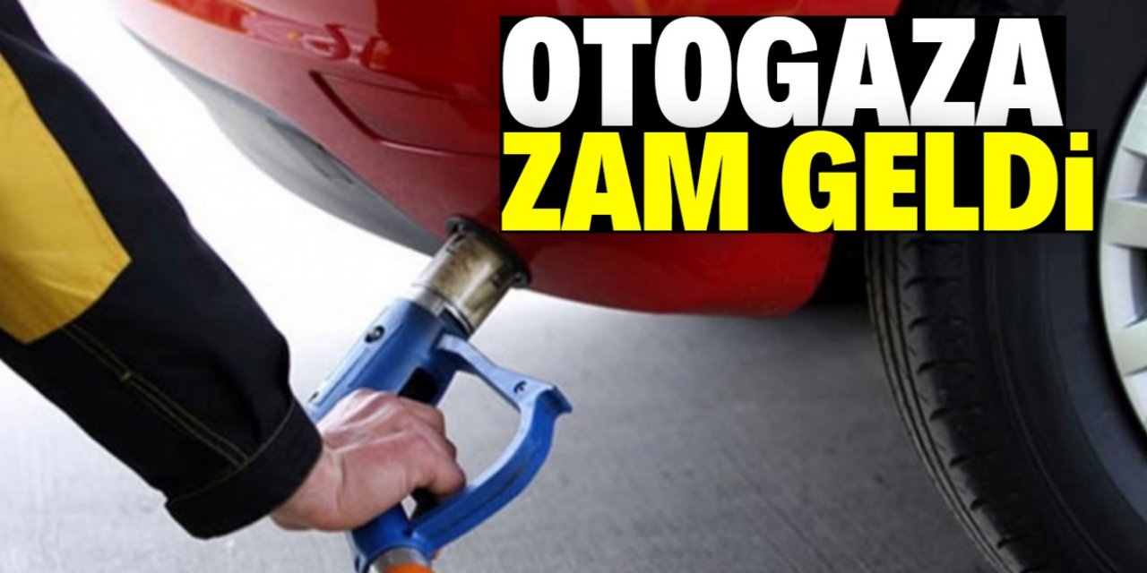 Otogaza yine zam geldi