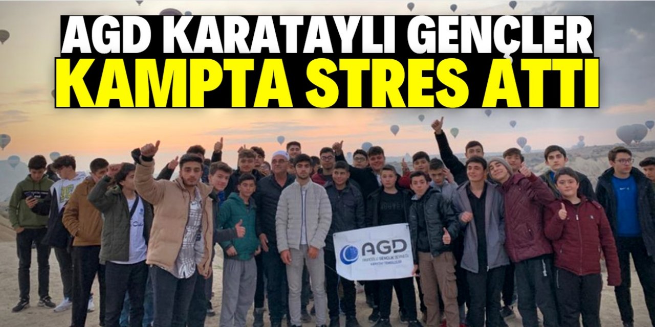 AGD Karataylı gençler kampta buluştu