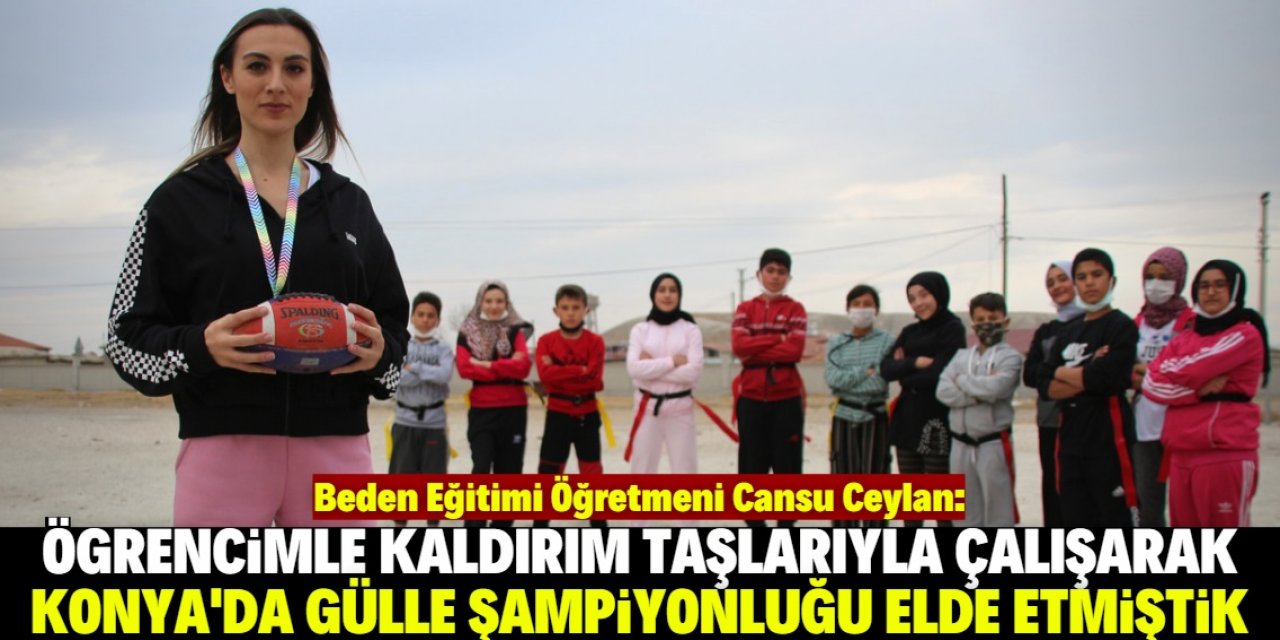 Köy okulundan şampiyonlar çıkaran öğretmen: Cansu Ceylan