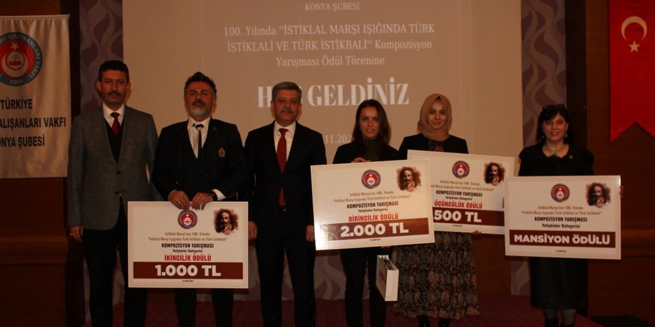 TÜRKAV Konya’dan İstiklal Marşı’na vefa