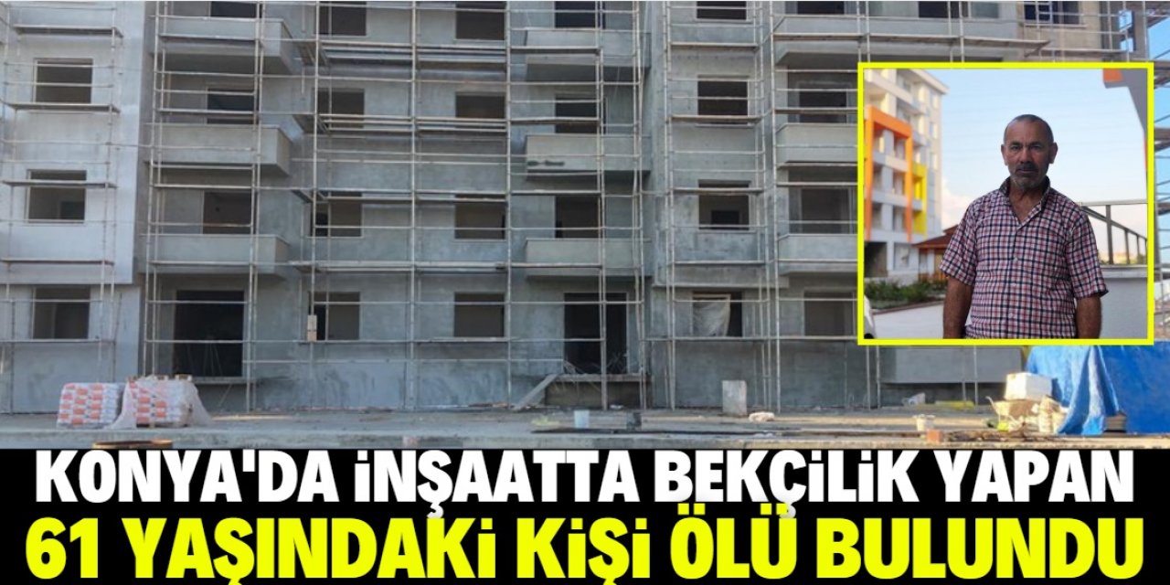 İnşaat bekçisi asansör boşluğunda ölü bulundu