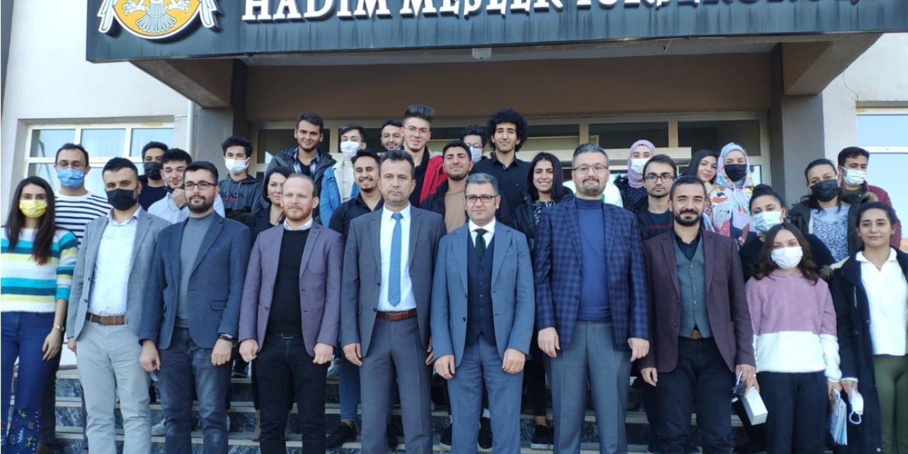 Hadim'de kariyer gelişim semineri düzenlendi