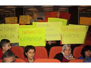 Engelli Panelinde Dershanelerin Kapatılmaması İstendi