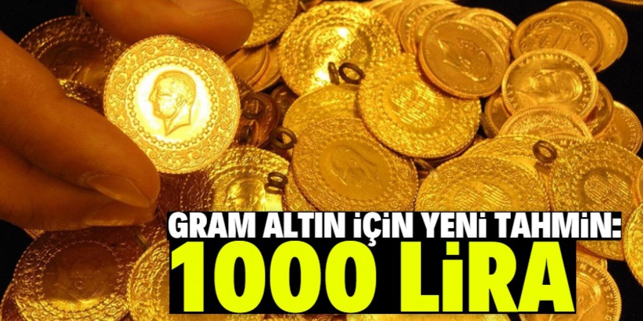 Gram altında 1000 lira uyarısı
