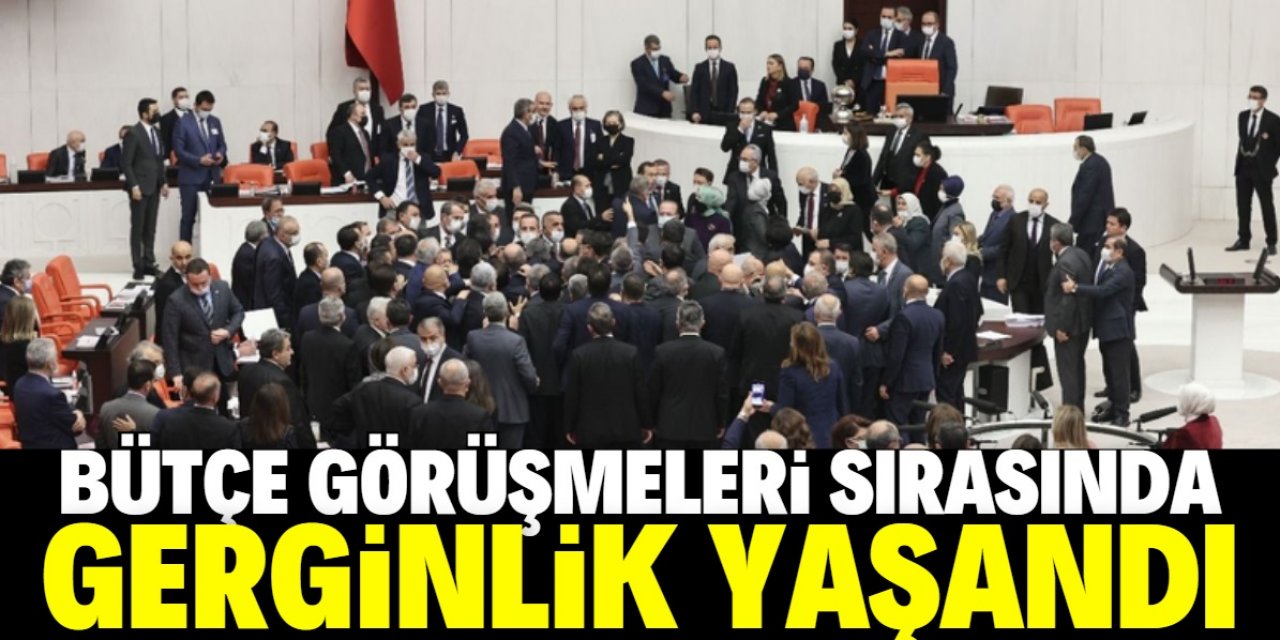 İçişleri Bakanlığı bütçe görüşmeleri sırasında yumruklar konuştu!