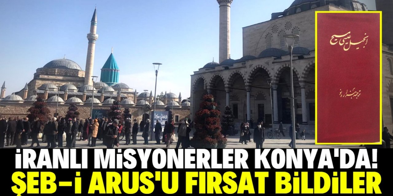 Konya'da misyonerler incil dağıtıyor!