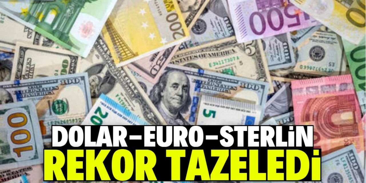 Dolar ve euroda yeni rekorlar geliyor