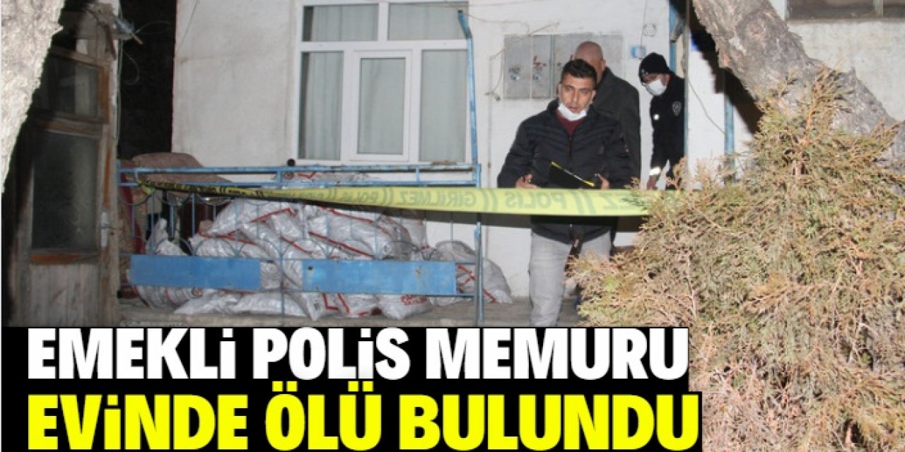 Beyşehir'de emekli polis memuru evinde ölü bulundu