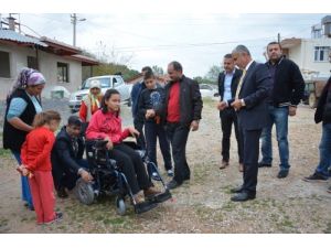 Manavgat Belediyesi 5 Yıl İçinde 75 Engelliye Tekerlekli Akülü Araba Hediye Etti