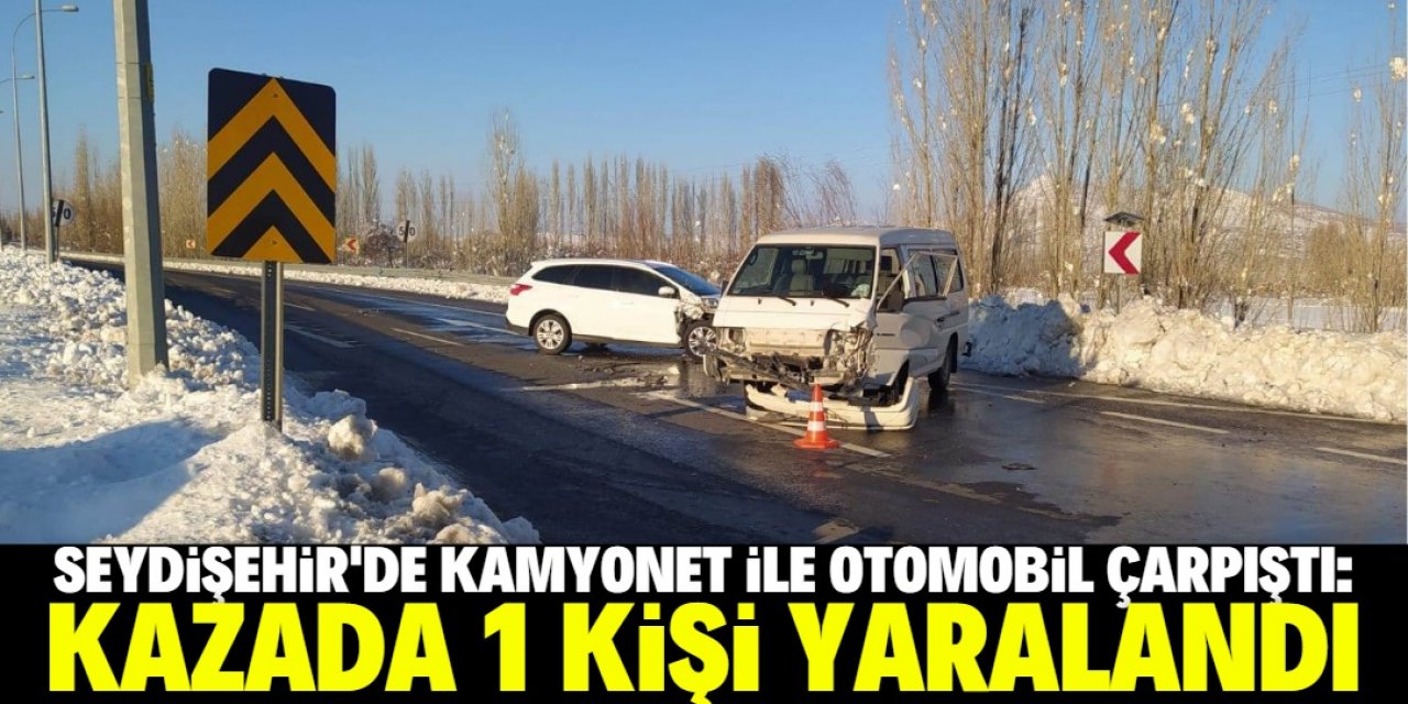Seydişehir'de trafik kazası