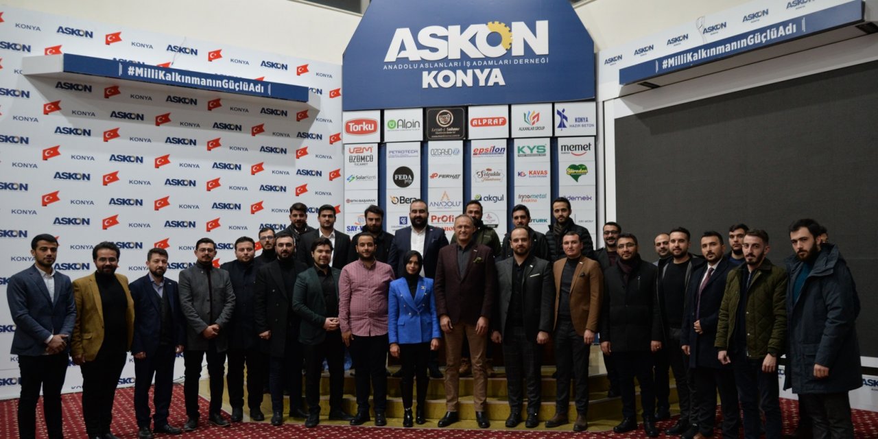 Genç ASKON Konya iş adamlarını ağırladı