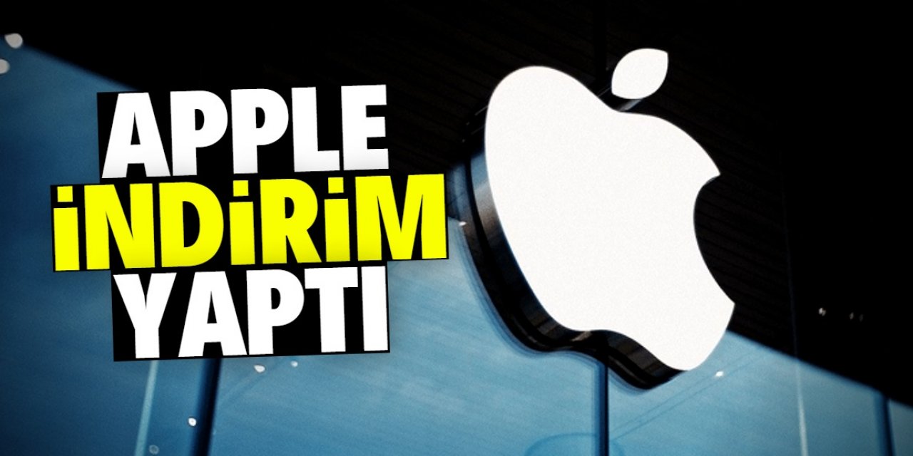 Apple Türkiye’den indirim kararı