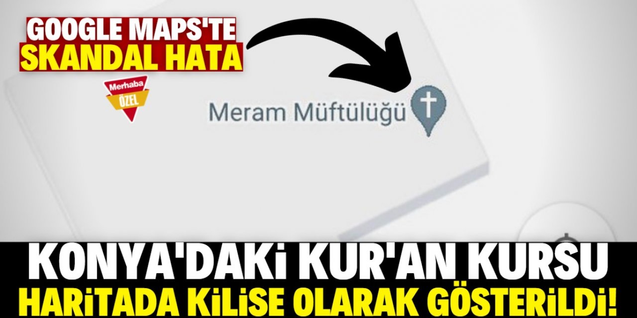 Konya'daki Kur’an Kursunu kilise olarak gösterdiler!