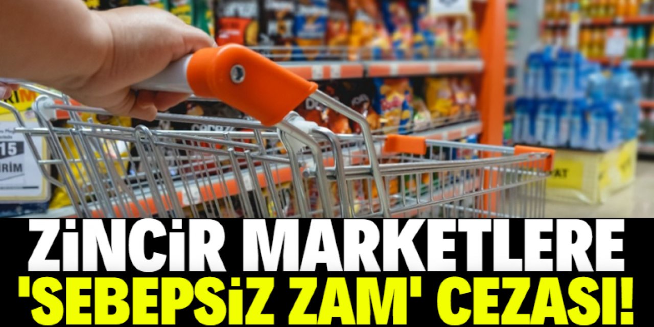 Zincir marketler maliyet artmasa da zam yapmış!