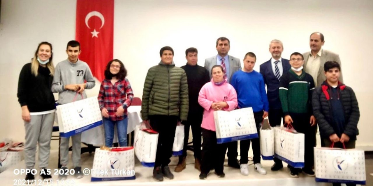 Konya’daki Özel sporculara malzeme yardımı yapıldı