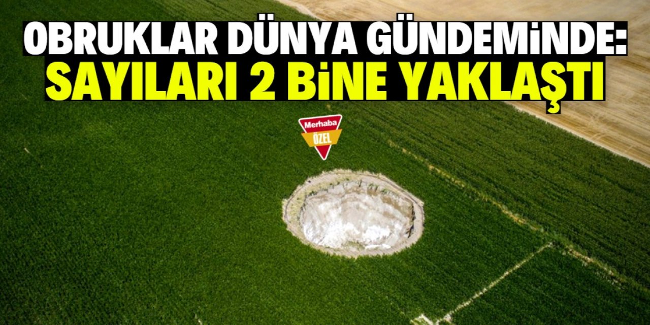 Konya Ovası'ndaki obruklar dünya gündeminde