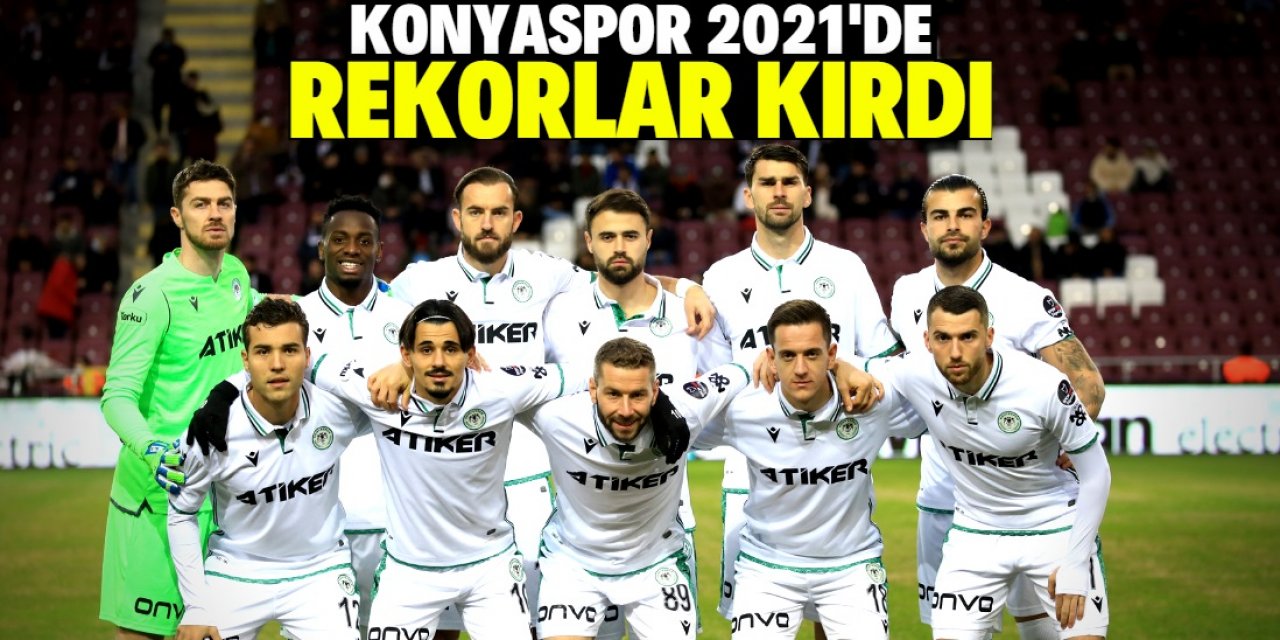 2021 Konyaspor fırtınası ile noktalandı