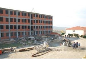 Sındırgı Myo Ek Bina İnşaatı Devam Ediyor