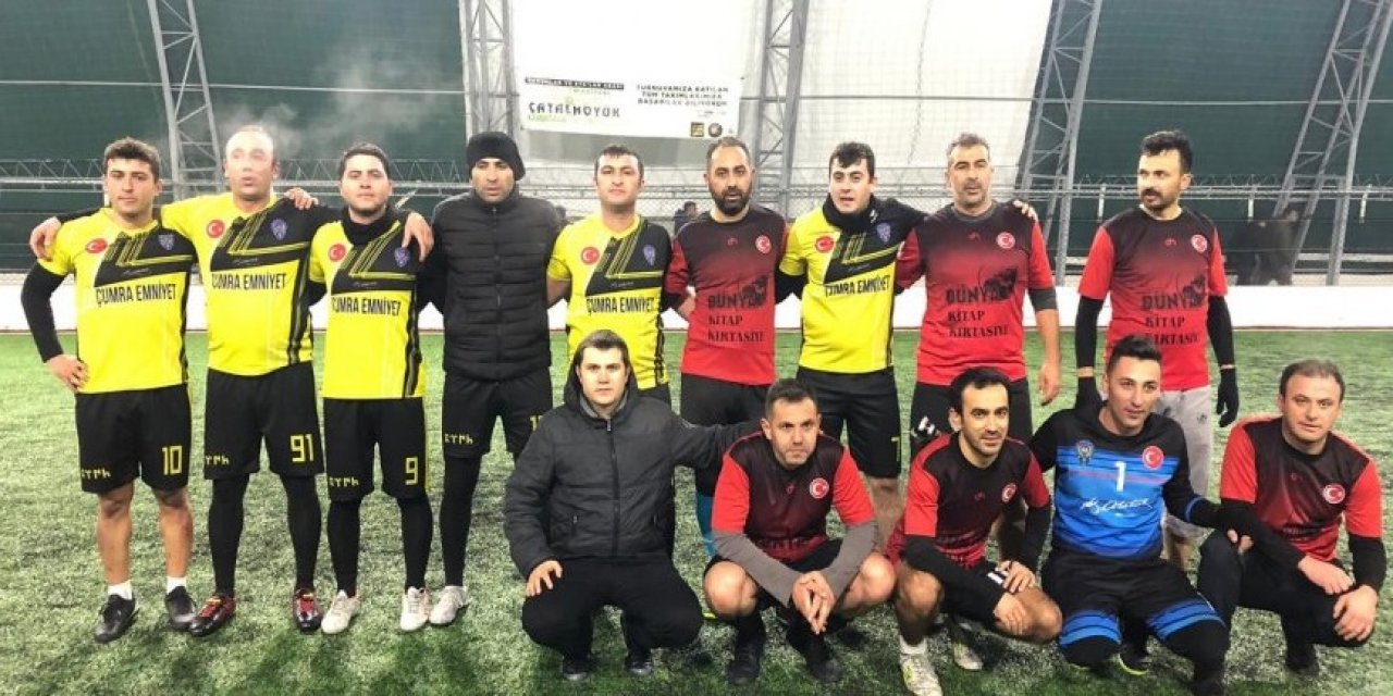 Çumra Belediyesi Kurumlar Arası Futbol Turnuvası sona erdi