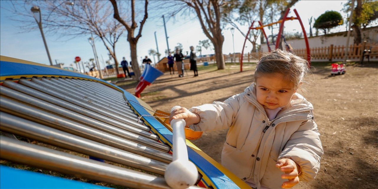 Antalya'da 0-3 yaş grubu çocuklar için özel park