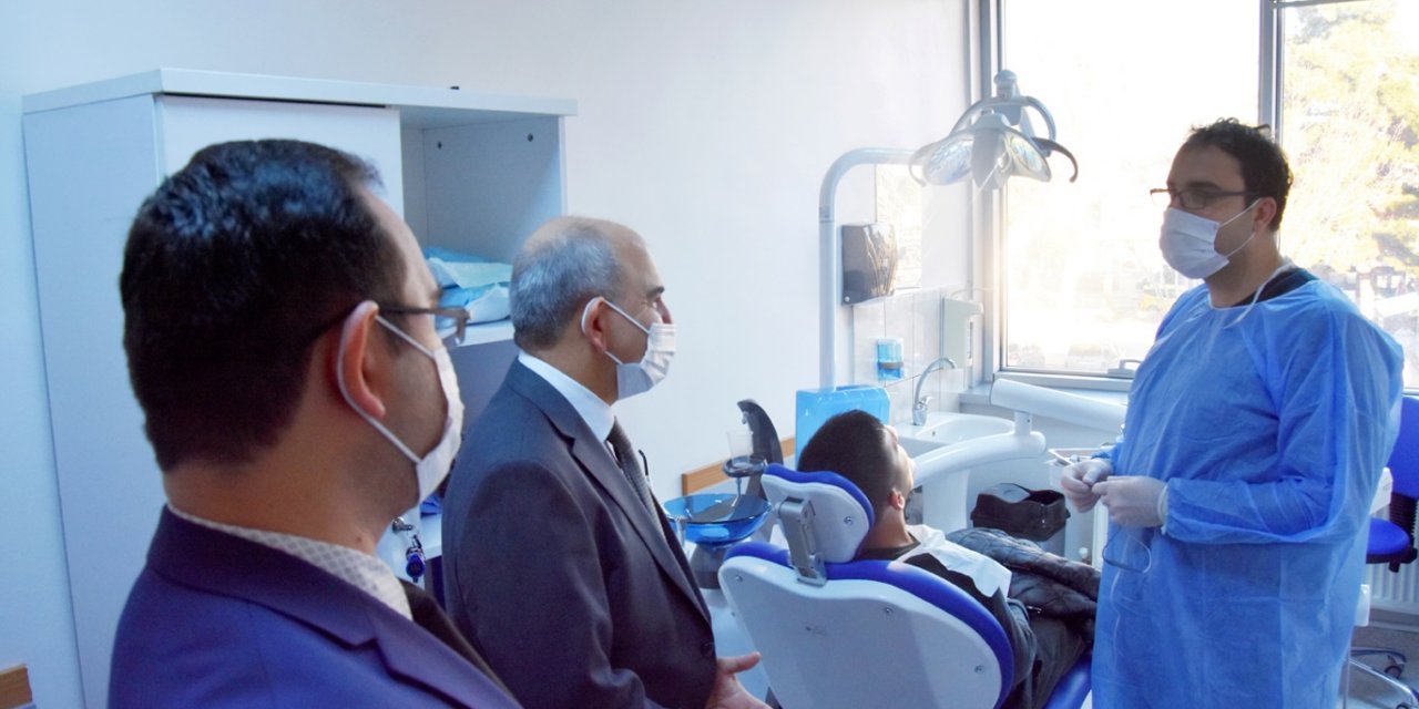 Konya'da ağız ve diş sağlığı kliniği hizmete girdi