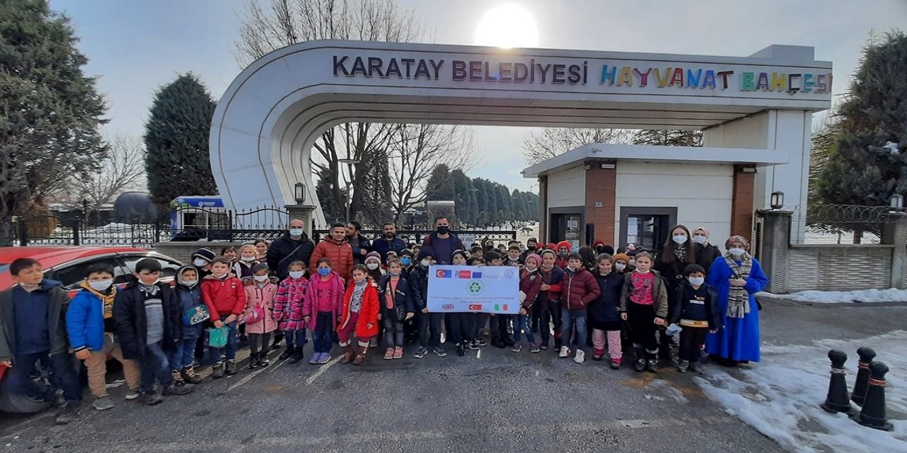 Beyşehir'de ilkokul öğrencilerine okul gezisi