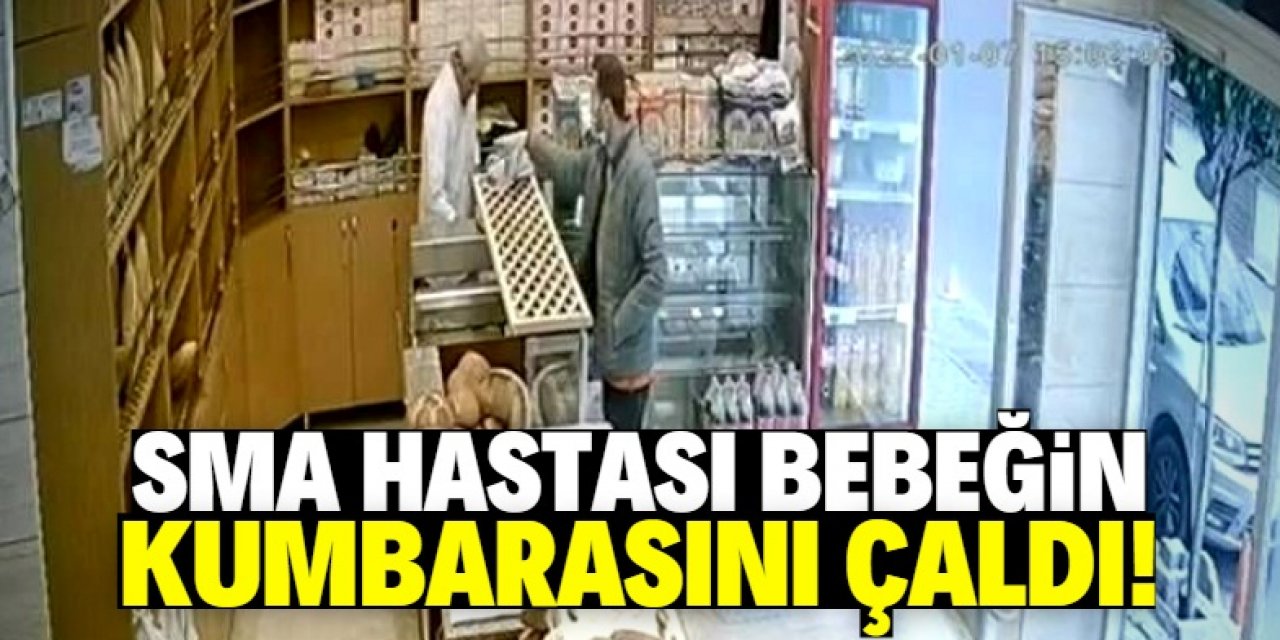 SMA hastası bebeğin kumbarası çalındı