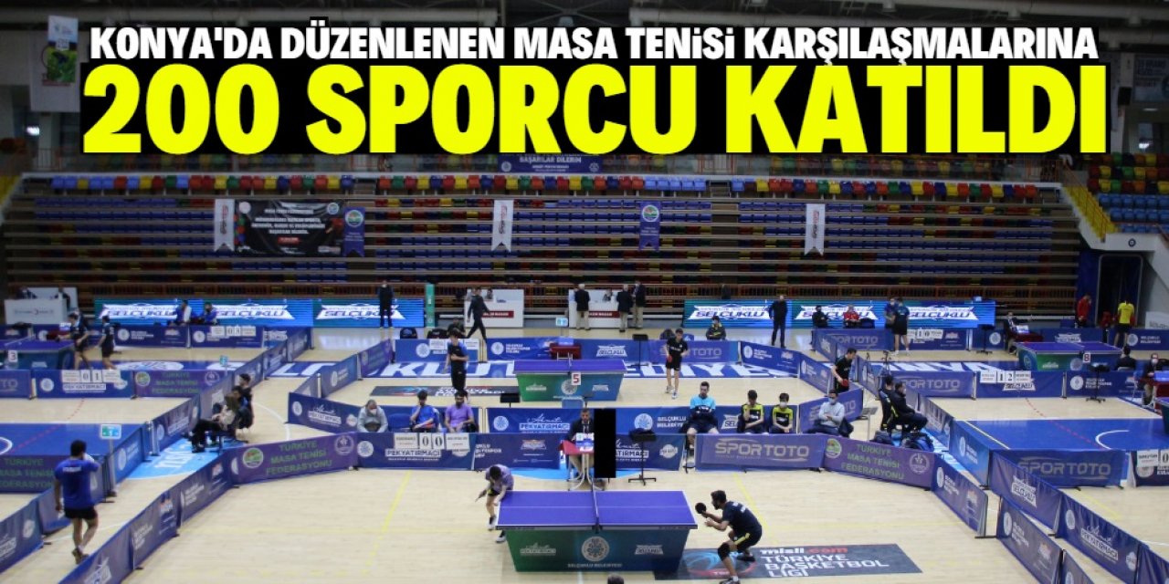Masa tenisinde Süper Lig'in 3. etabı tamamlandı