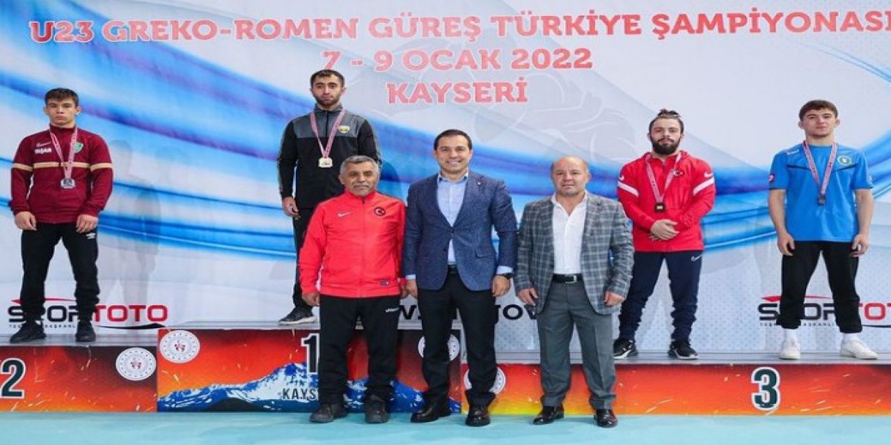 Büyükşehir Belediyespor’dan güreş ve atletizmde 3 madalya