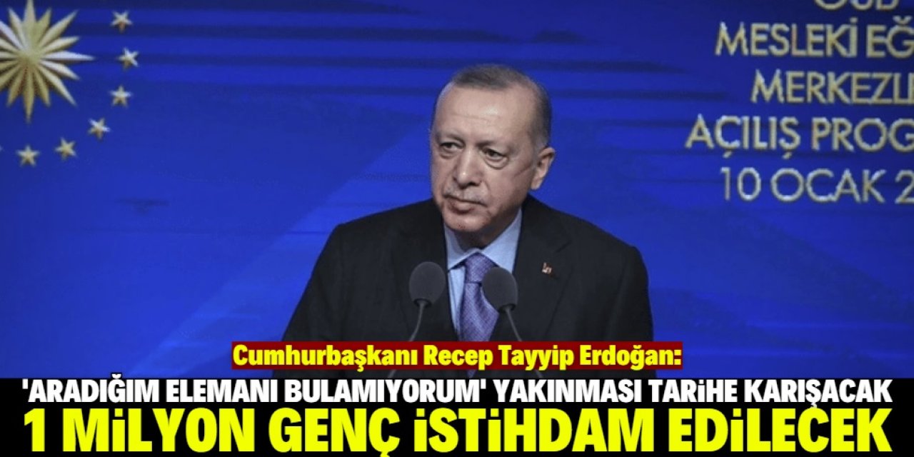 Cumhurbaşkanı Erdoğan: Bunu Çin başarıyor, biz niye başarmayalım?