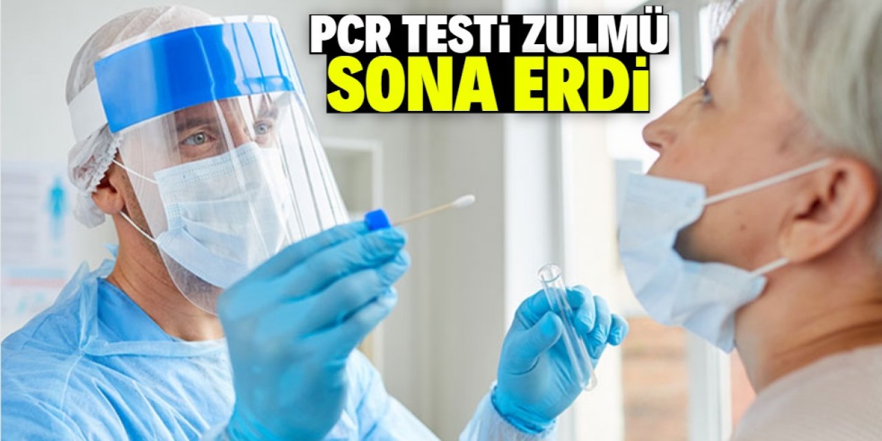 Bakan Koca açıkladı: PCR test zulmü sona erdi