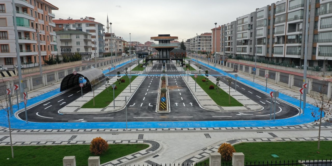 Karatay'da Trafik Eğitim Parkı hizmete giriyor