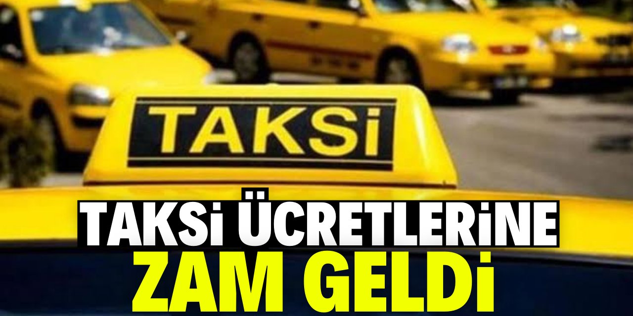Konya'da taksi ücretlerine zam