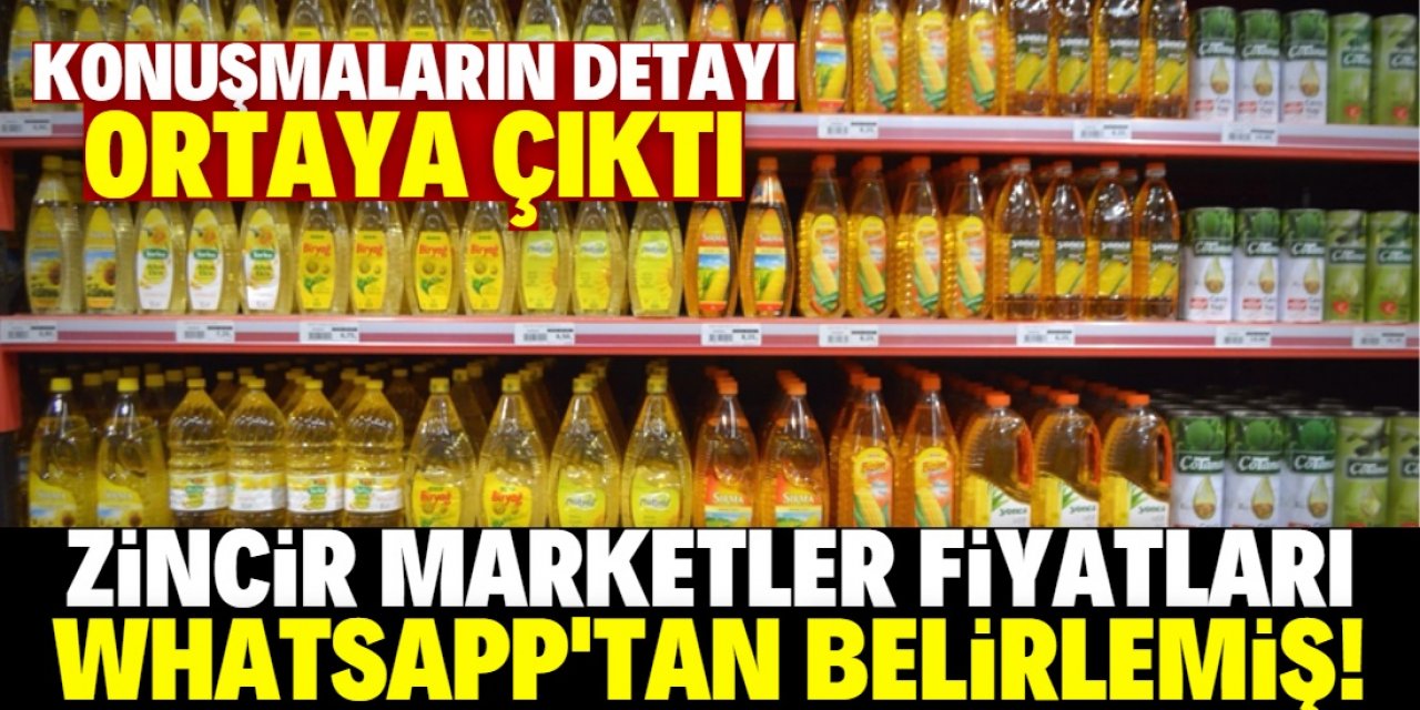 Zincir marketler arasındaki yazışmalar ortaya çıktı