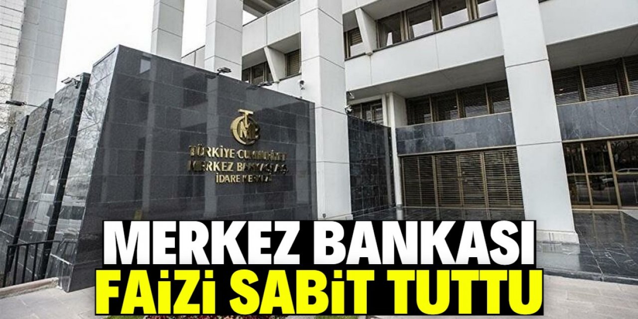 Merkez Bankası faiz kararını açıkladı: Yüzde 45