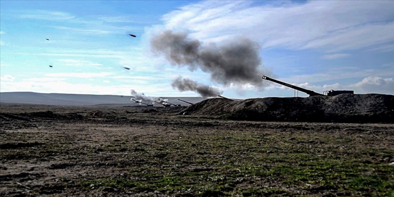 MSB: Afrin'deki saldırının ardından teröristlere ait hedefler etkili şekilde vuruldu