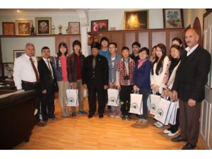 Moğolistan'daki Türk Okulu Öğrencileri Gülnar'ı Gezdi