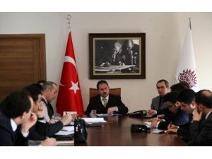 Vali Başköy, Kaymakamlarla Durum Değerlendirmesi Yaptı