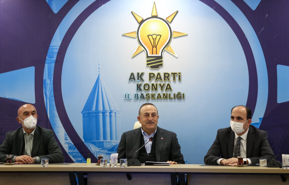 Dışişleri Bakanı Çavuşoğlu, Konya'da konuştu