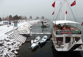 Avlanmaya kar molası