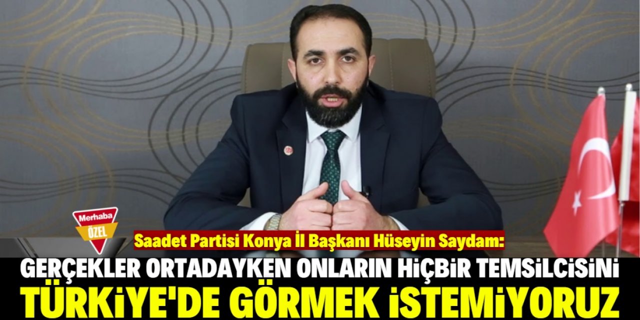 Siyonist şebekeyi görmek istemiyoruz!