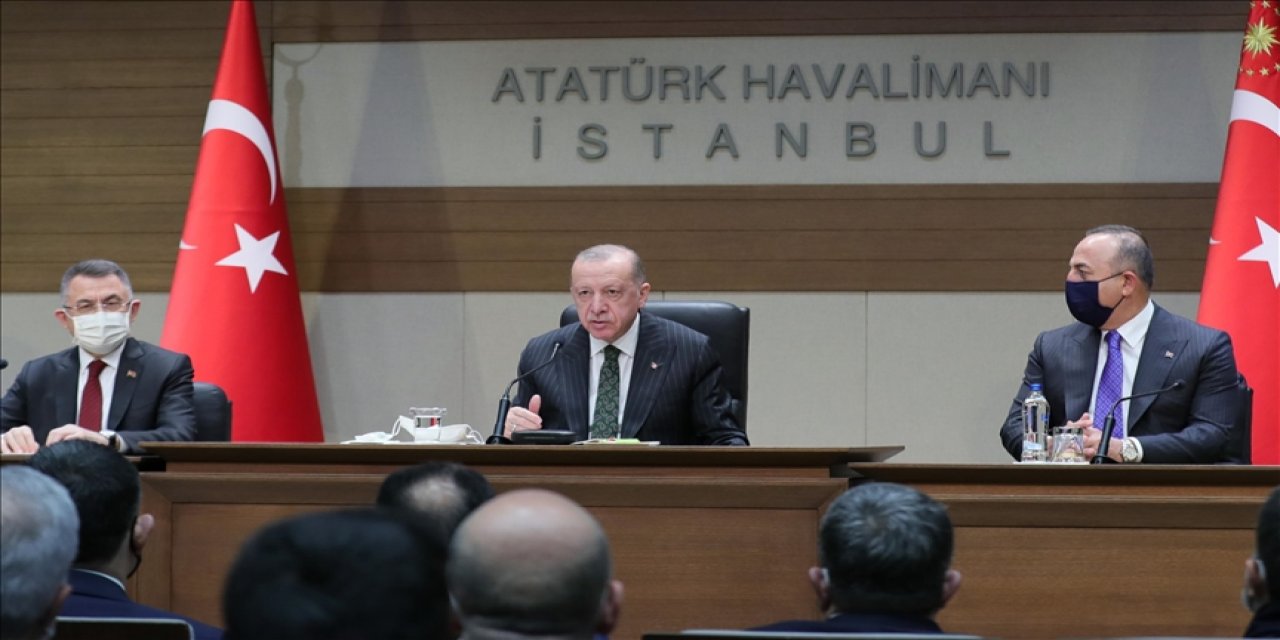 Cumhurbaşkanı Erdoğan: (KDV indirimi) Ters adımlar atanlara yönelik şiddetli cezai müeyyideleri uygulayacağız