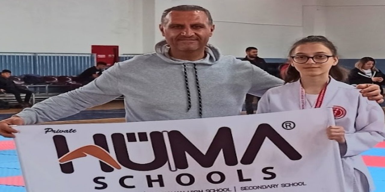 Hüma Okulları karatede Konya şampiyonu oldu 