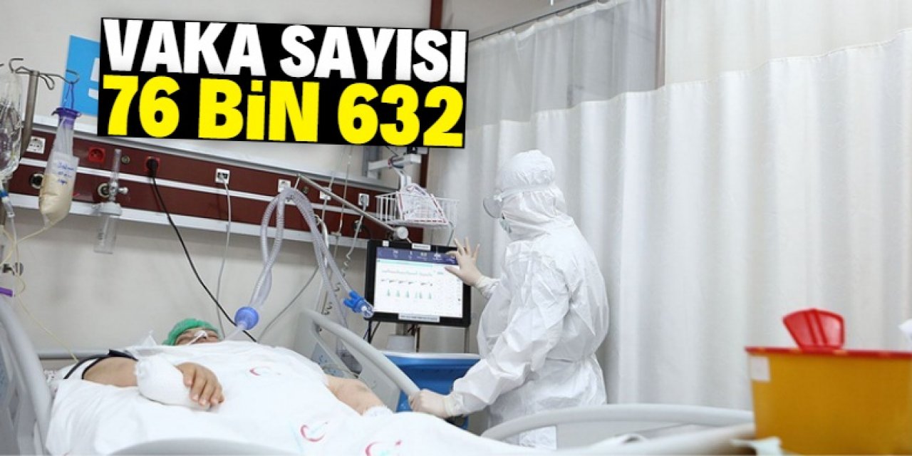 Türkiye'de 76 bin 632 kişinin Kovid-19 testi pozitif çıktı, 266 kişi yaşamını yitirdi