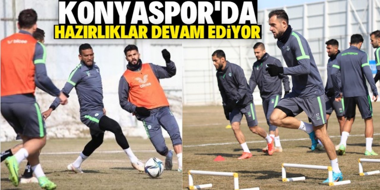 Konyaspor, Kasımpaşa maçı hazırlıklarına devam etti