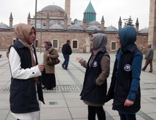 Konya'da turizm zabıtaları görevde
